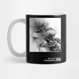 The Cure - Disintegration / Minimal Graphic Artwork Design Mug